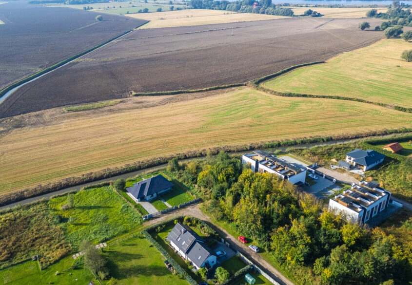 Działka inwestycyjna 1 419 m² | MPZP | Sobieszewo
