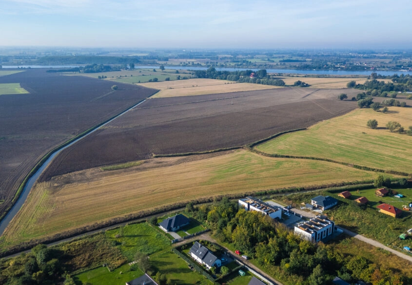 Działka inwestycyjna 1 419 m² | MPZP | Sobieszewo
