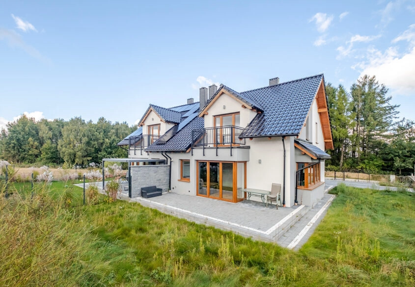 Bliźniak, drugi pokój na parterze, rekuperacja