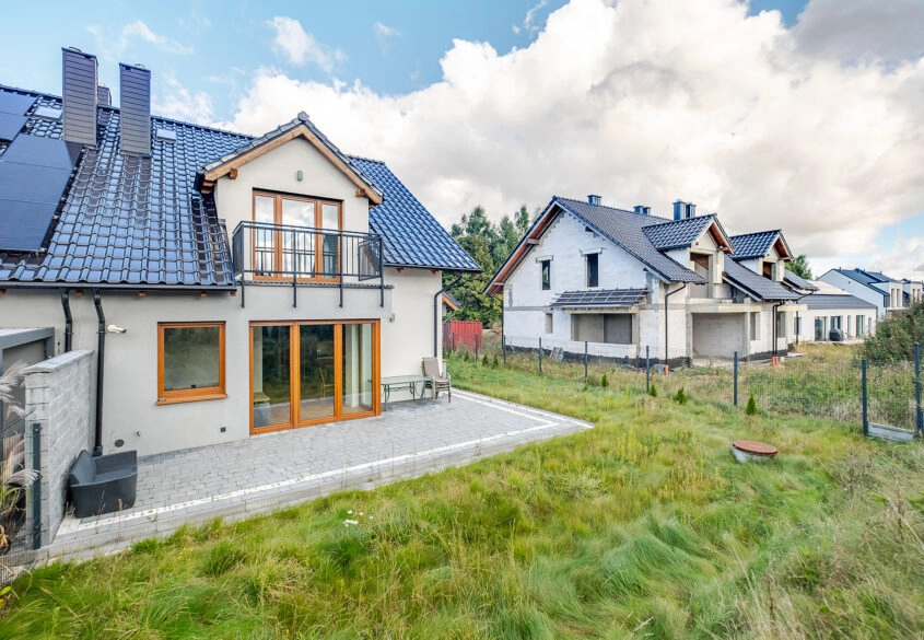 Bliźniak, drugi pokój na parterze, rekuperacja