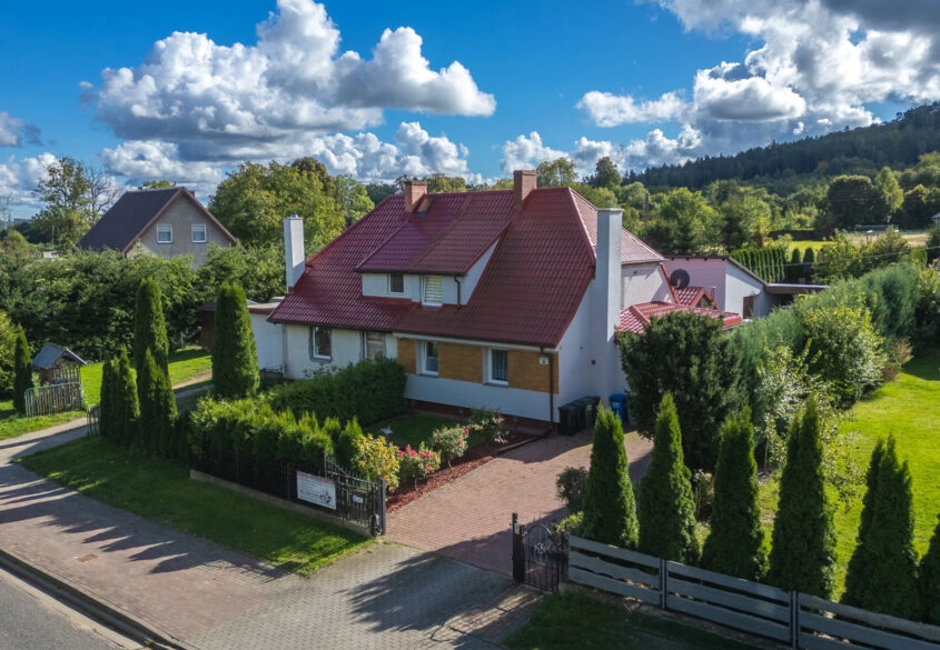Dom całoroczny nad Jeziorem Żarnowieckim