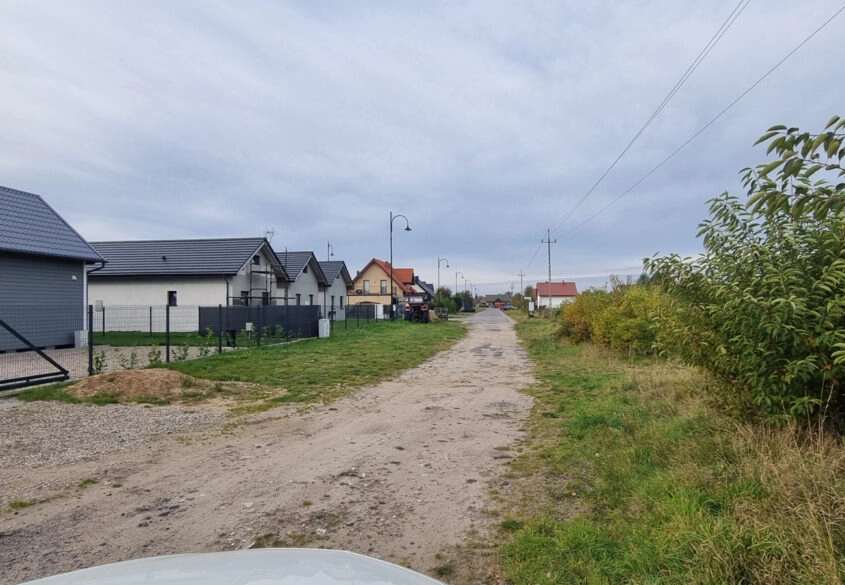 Nowęcin, ul. Akacjowa | 1 405 m² | Teren objęty MP