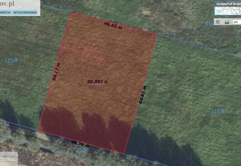 4 Działki pod składy/magazyny. Od 3000m2 do 5665m2