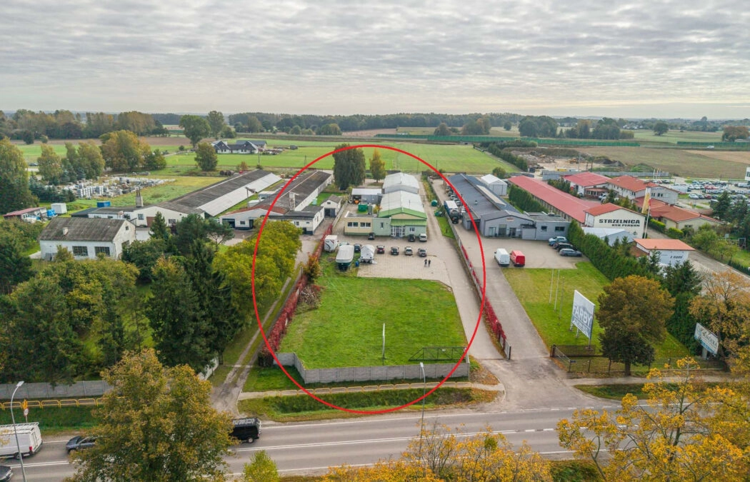 Hale i pow. produkcyjno-biurowe, duża działka