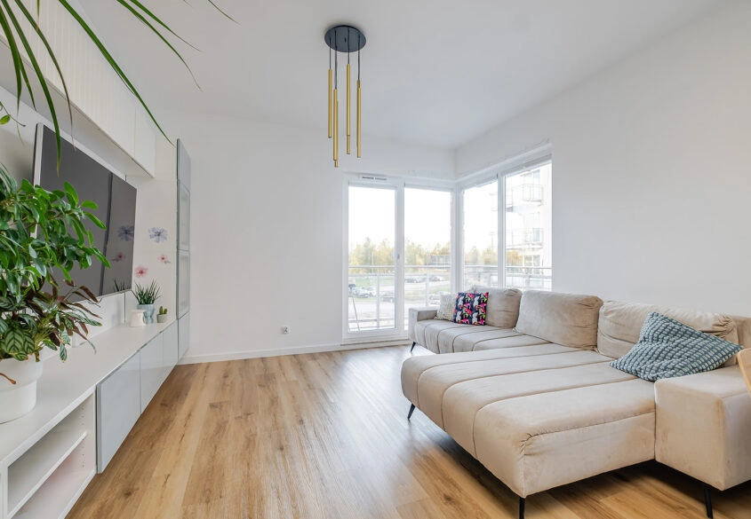 ELEGANCKIE MIESZKANIE Z NAROŻNYM BALKONEM